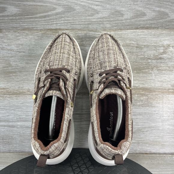 OrthoComfoot Women’s Arch Support Slip on Orthopedic Boat Shoes Size EU 40 US 9 - Picture 6 of 9